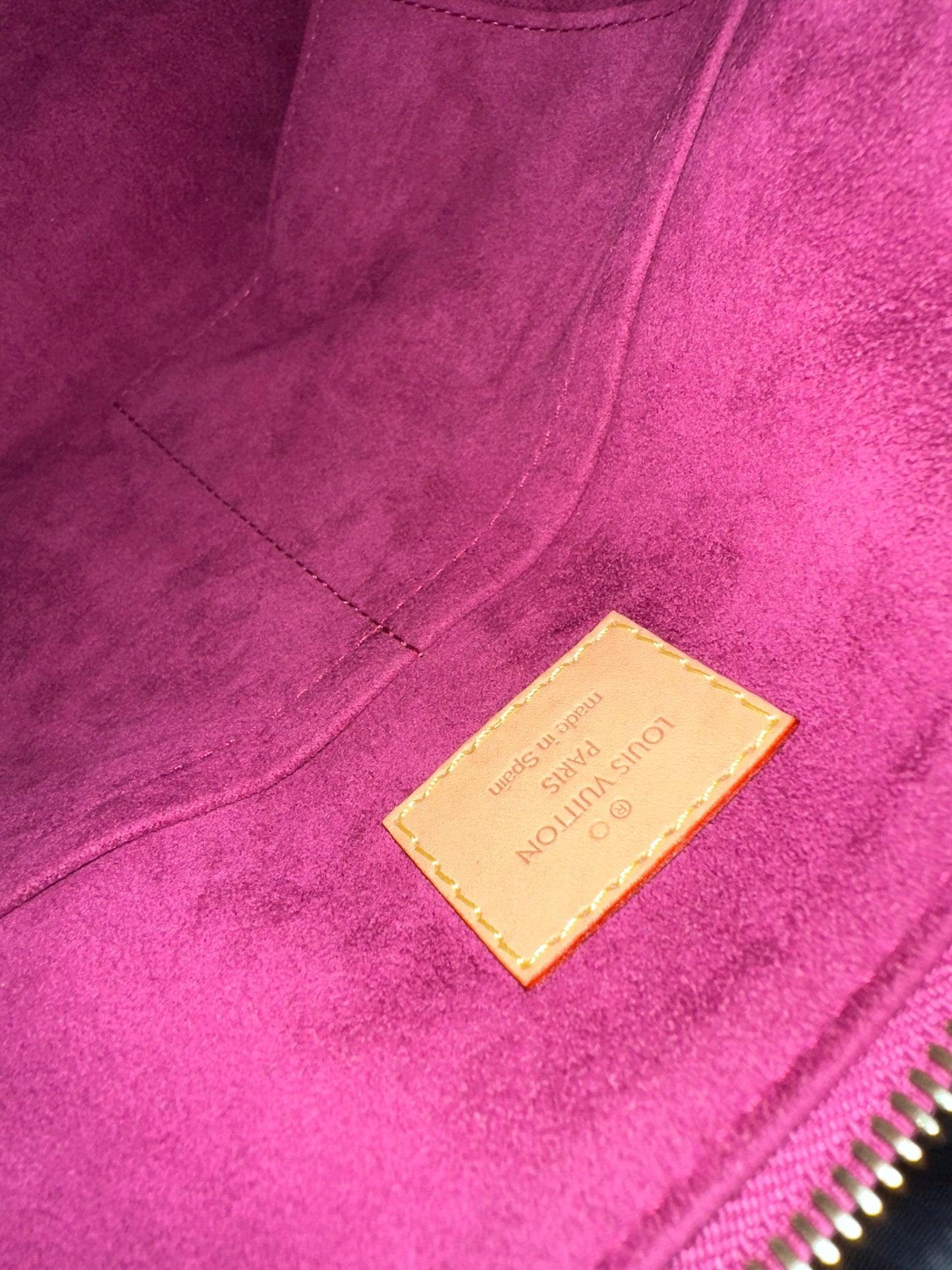 Louis Vuitton Monogram Pallas MM Tote Bag - Rose Fuchsia