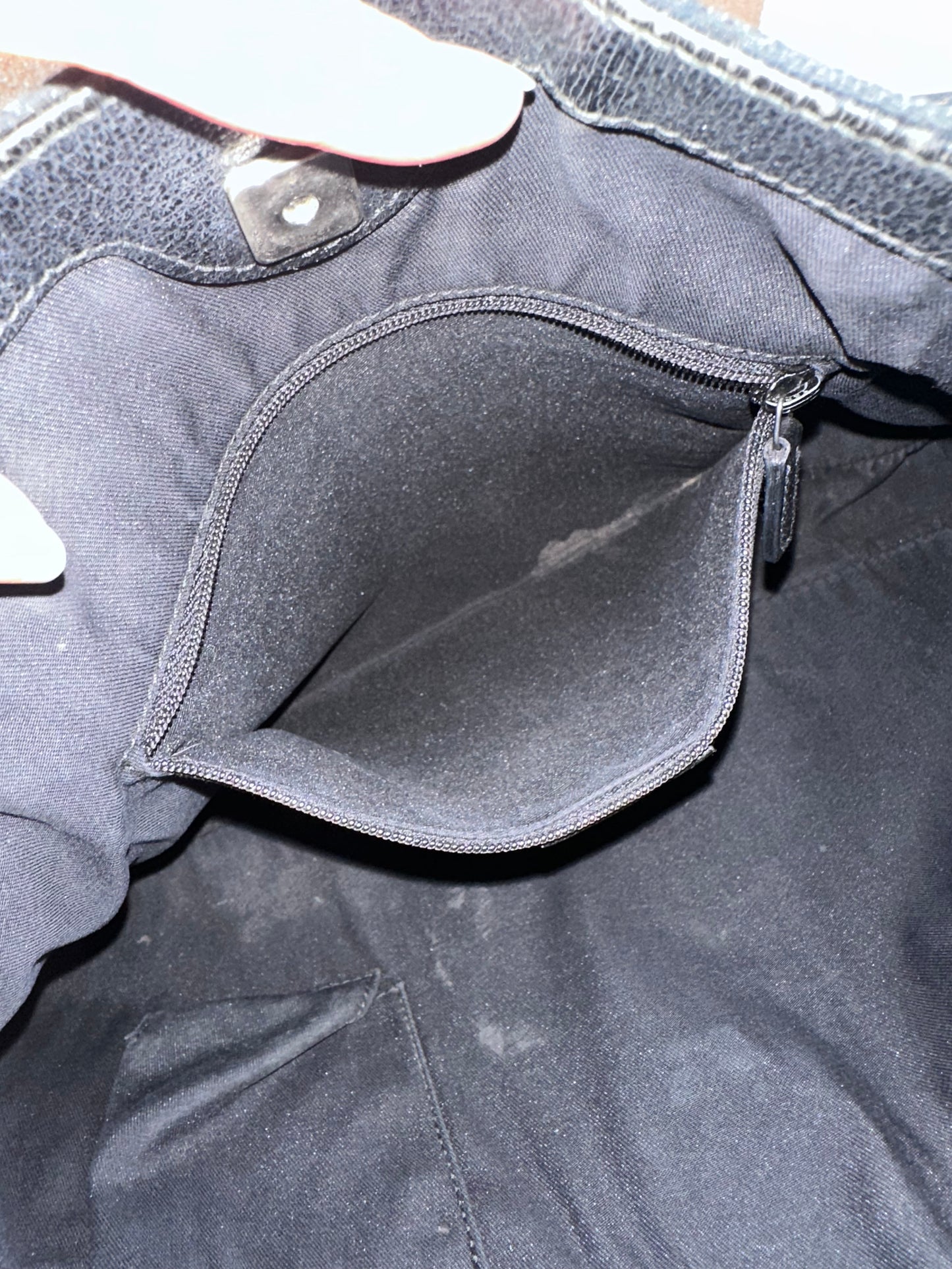 Gucci Black GG Hobo Shoulder Bag