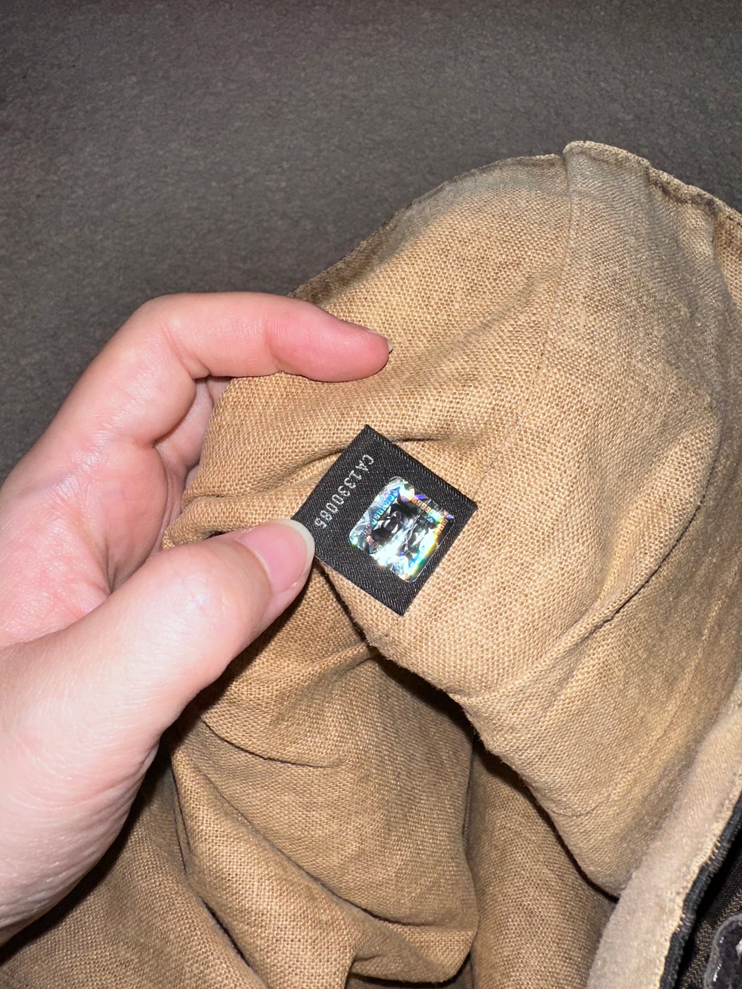 Fendi Vintage Brown FF Zucca Tote Bag