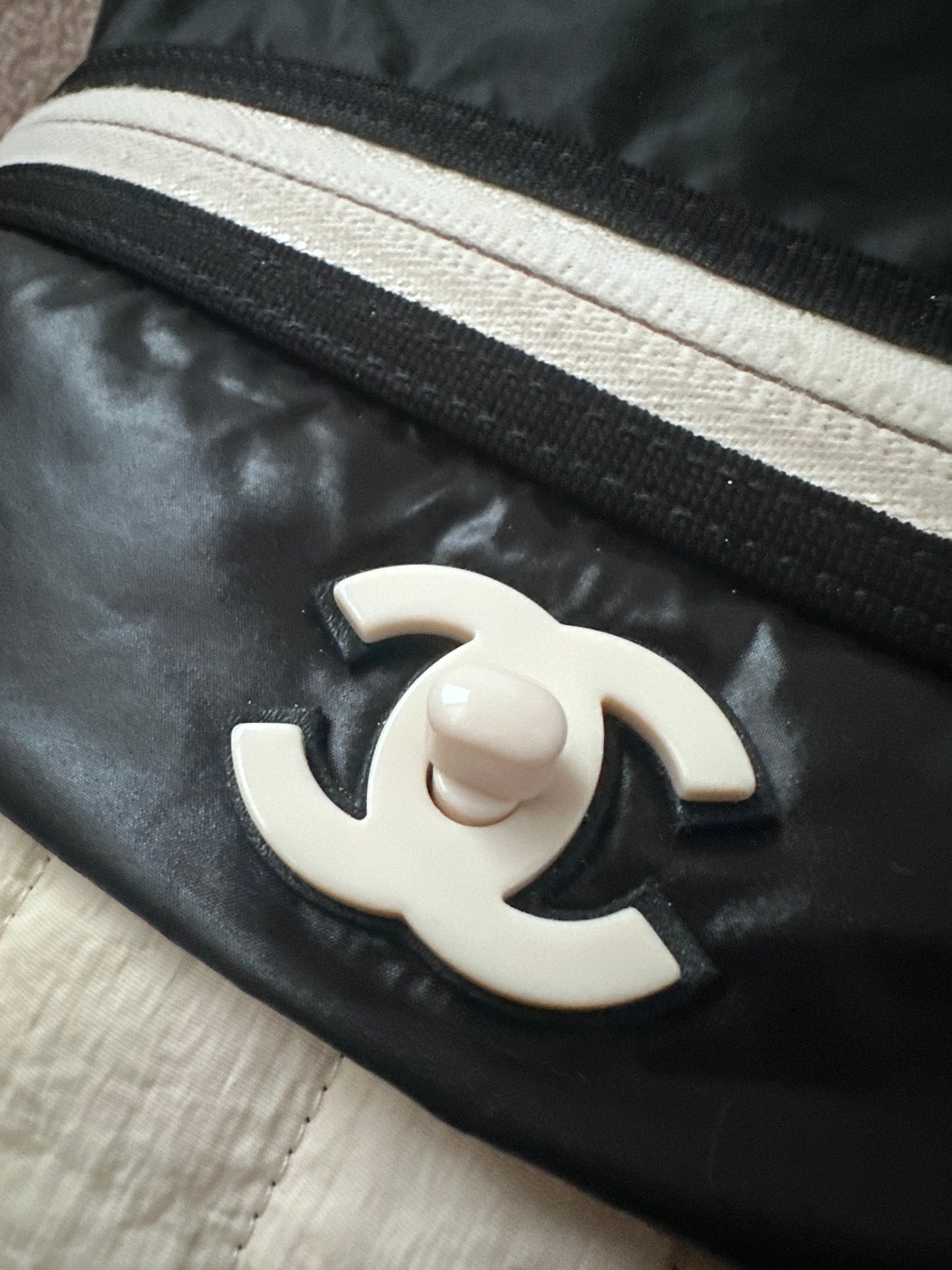 RARE Chanel 2019 By The Sea Drawstring Backpack with Chain Strap