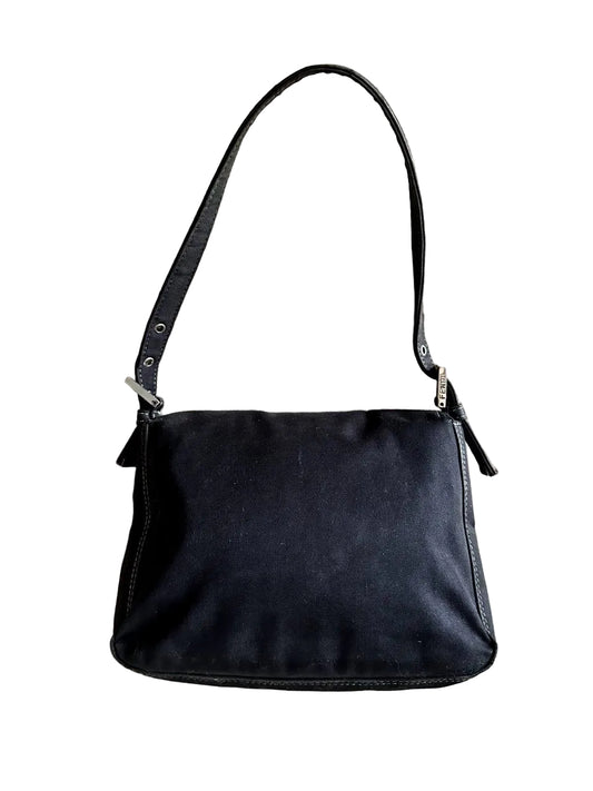 Fendi Denim Marble FF Mamma Baguette