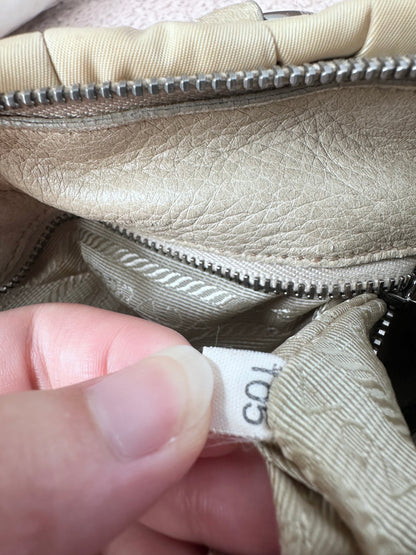 Prada Two Way Gather Nylon Tessuto Bag