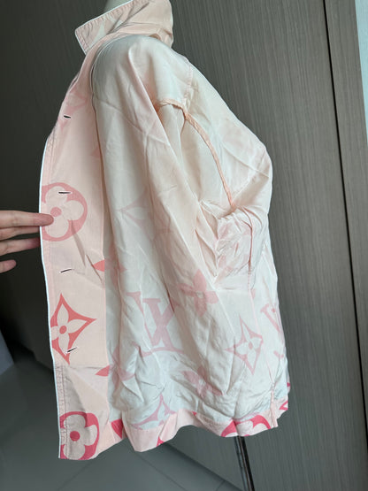 Louis Vuitton 2025 Silk Pink Ombre Pyjamas Shirt Top