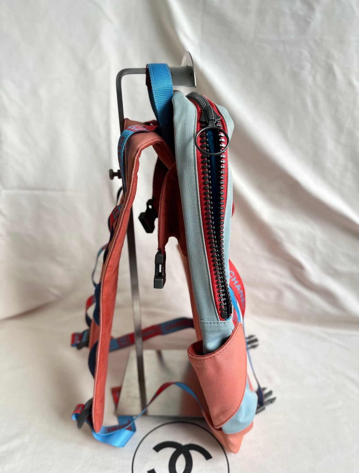 Rare Chanel Sports Line Backpack Canvas CC Logo