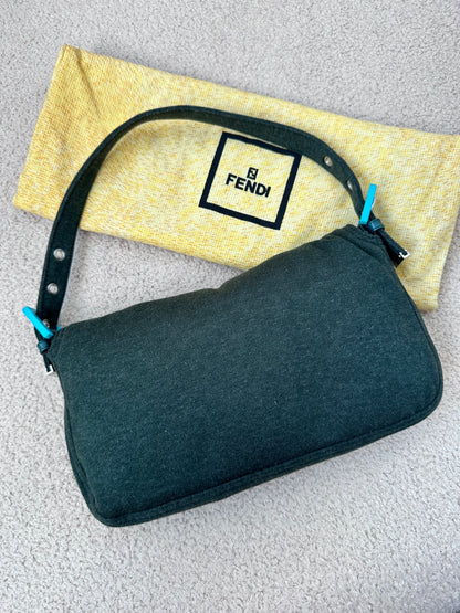 Fendi Tiffany Blue Buckle Baguette