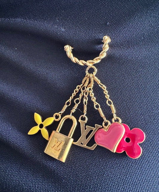 Louis Vuitton LV Icon Multicolour Brooch