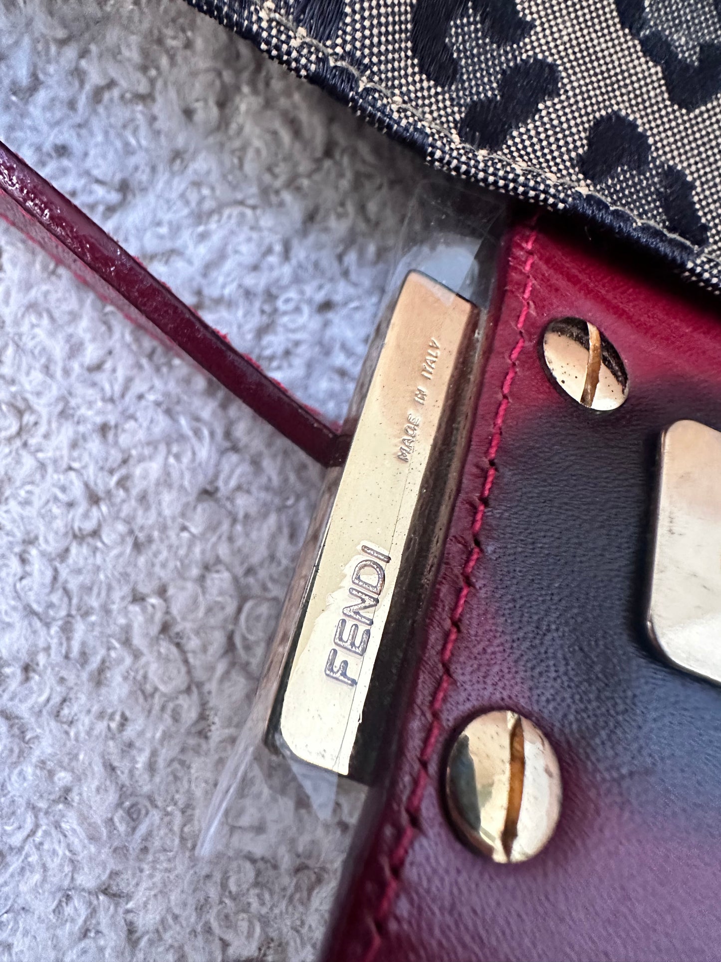 ULTRA RARE Fendi Leopard Cheetah Print Baguette