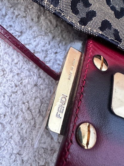 ULTRA RARE Fendi Leopard Cheetah Print Baguette