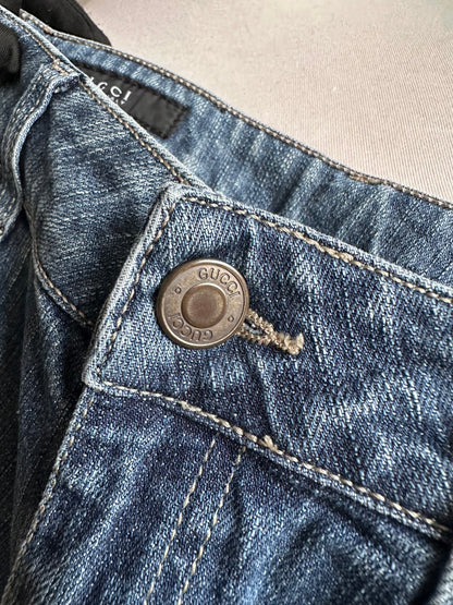 Gucci Denim Straight Fit Jeans - Size 38