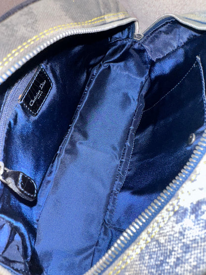 Dior John Galliano “Miss Diorella” Speedway Denim Bowler Bag