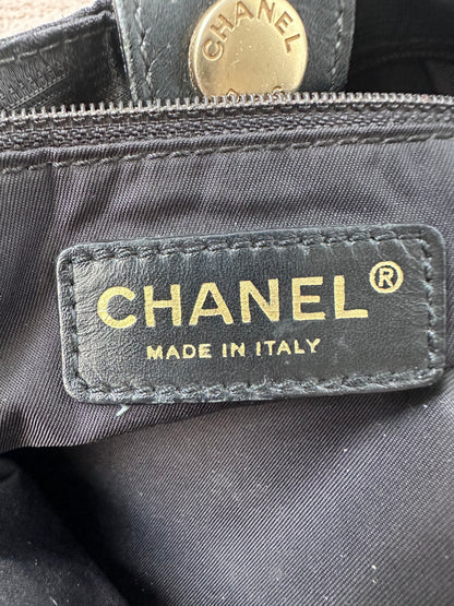 Chanel Hobo Shoulder Bag Jacquard Mini Tote