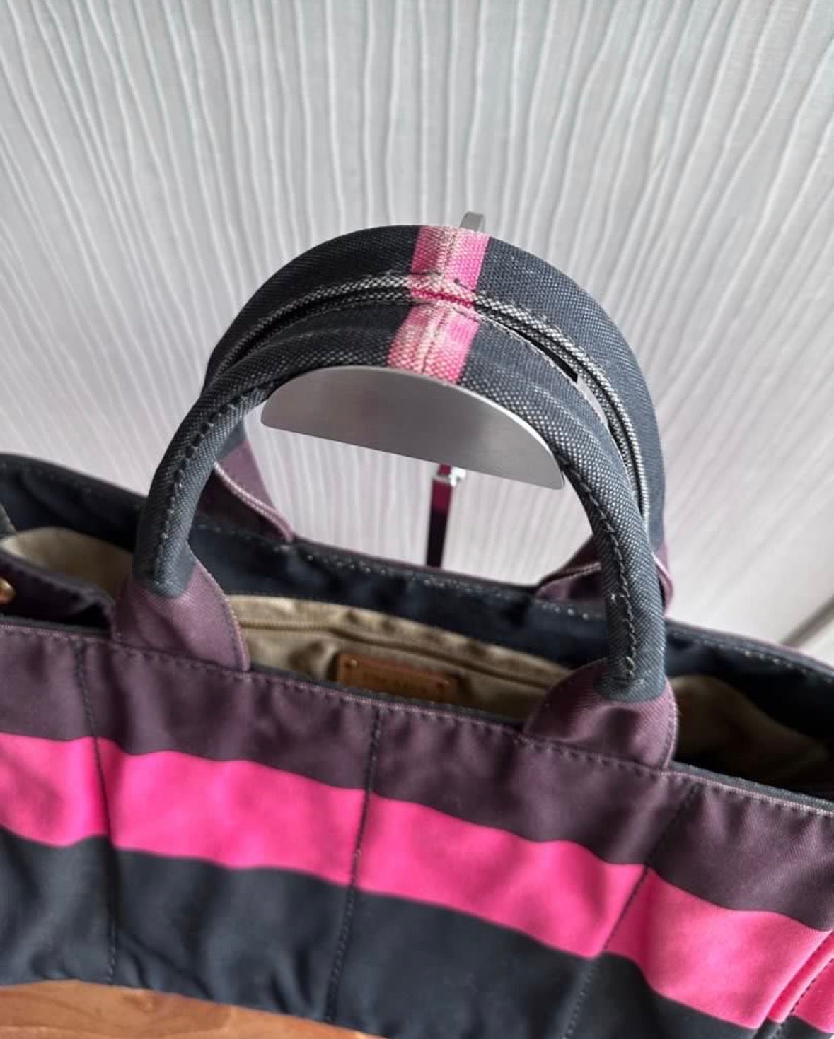 Prada Canapa Multicolour Tote Bag
