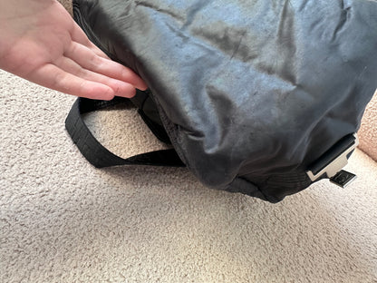 Rare Chanel 2005-2006 Black Nylon Sport Line Travel Bag
