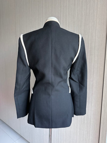 Louis Vuitton A/W16 Runway Black Blazer Jacket