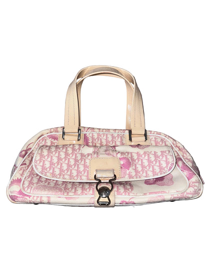 Dior Cherry Blossom Pink Trotter Shoulder Bag