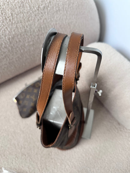 Louis Vuitton Bucket Bag USA Monogram Canvas Wth Pouch