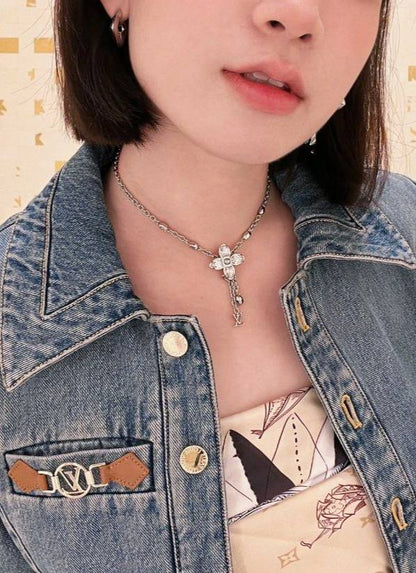 Louis Vuitton 2025/26 Crystal Choker Pendant