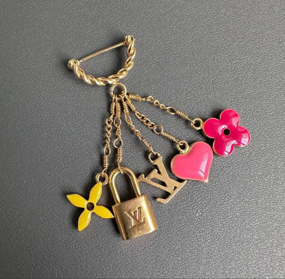 Louis Vuitton LV Icon Multicolour Brooch
