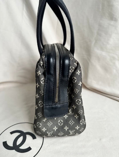 Louis Vuitton Denim Mini Lin Josephine Boston Bag PM