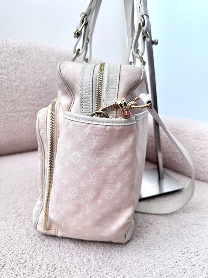 Louis Vuitton Baby Pink Mini Lin Travel Diaper Carryall Bag