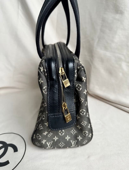 Louis Vuitton Denim Mini Lin Josephine Boston Bag PM
