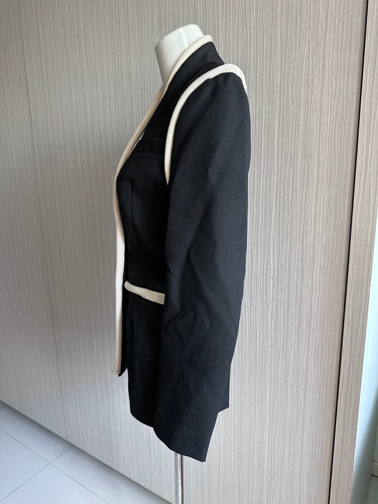 Louis Vuitton A/W16 Runway Black Blazer Jacket