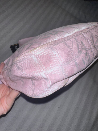 Chanel Pink Mini Travel Line Hobo Bag