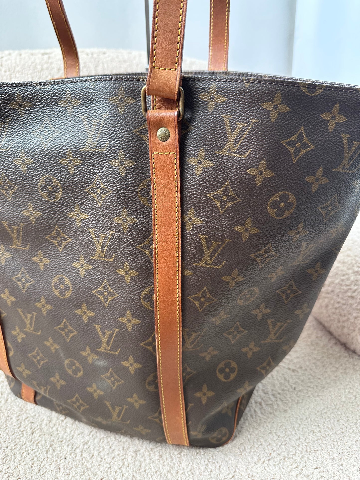 Louis Vuitton Babylon Large Monogram Shoppers Tote Bag