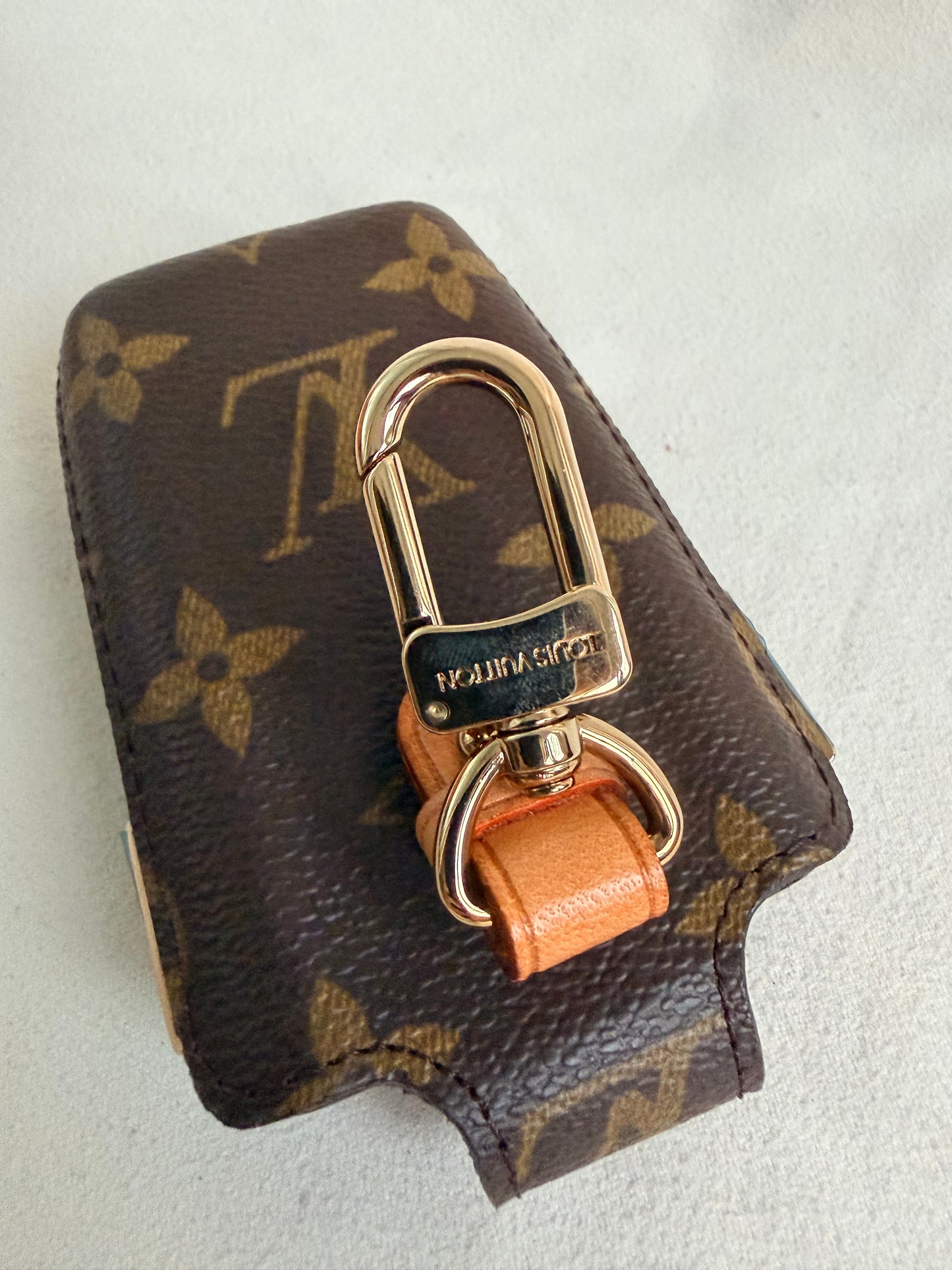Louis Vuitton Monogram Phone Earpods Holder / Bag Charm / Key Chain