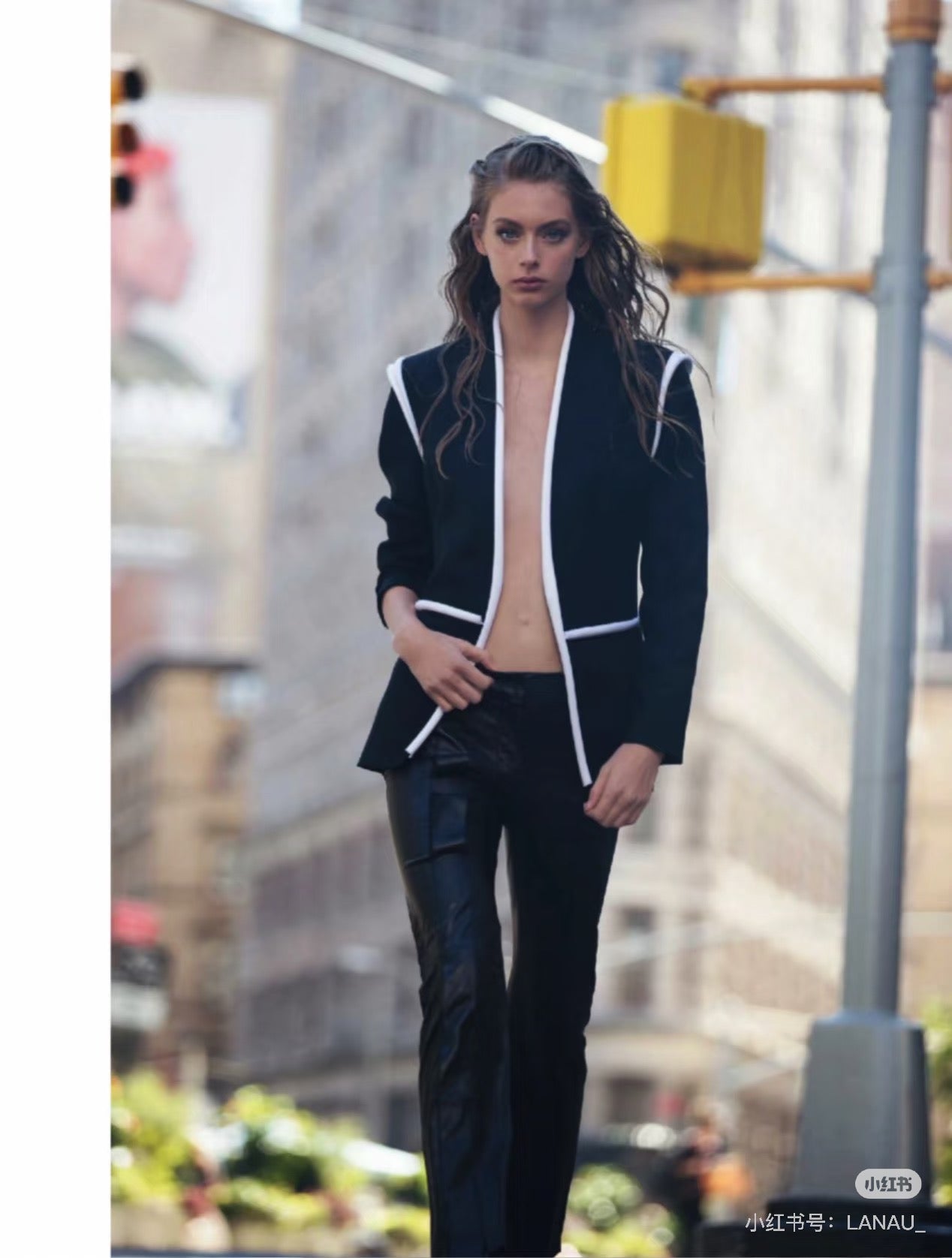 Louis Vuitton A/W16 Runway Black Blazer Jacket