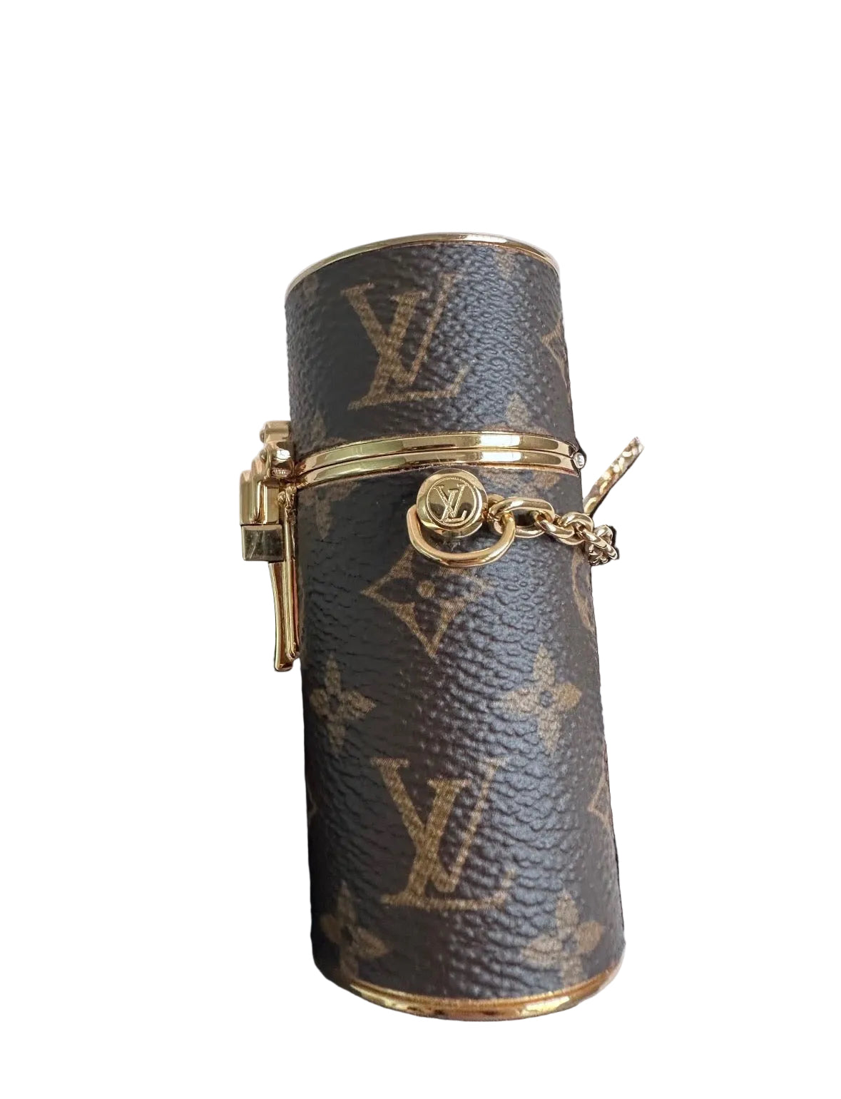 Louis Vuitton Lipstick Minaudiere Case Chain Bag