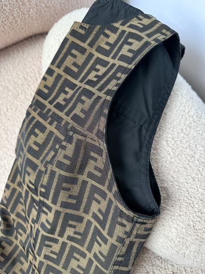Fendi Reversible FF Monogram Dress