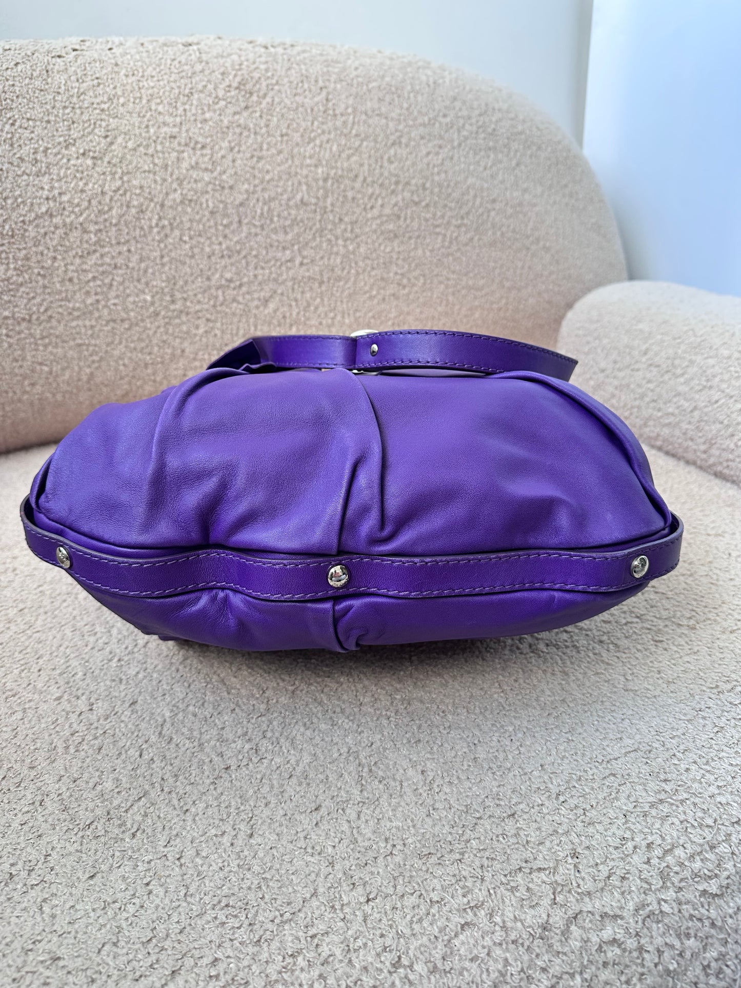 Versace c.2009–2011 Vintage Rosette Chain Leather Tote