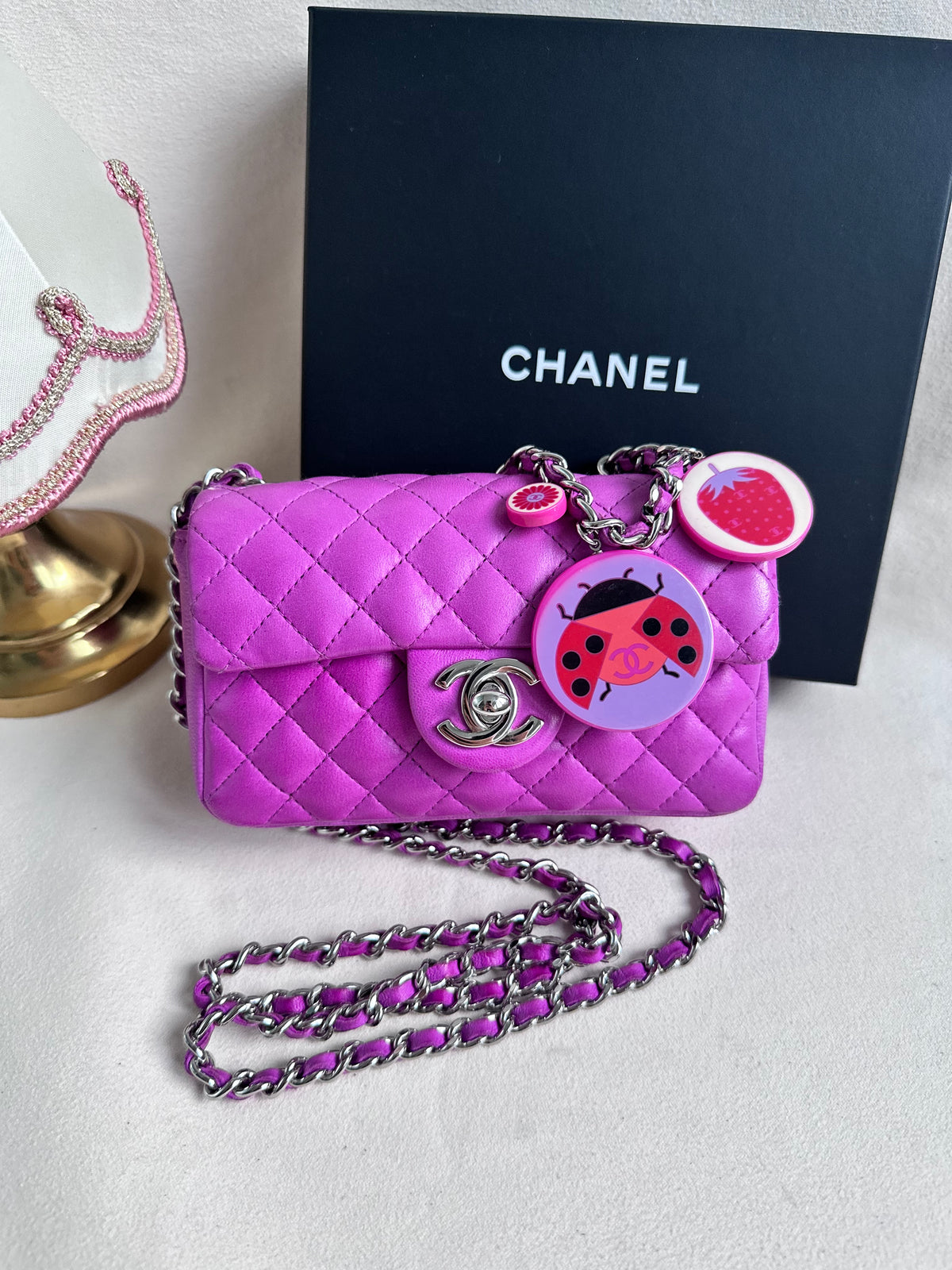 Chanel Ladybug Classic Mini Flap Bag