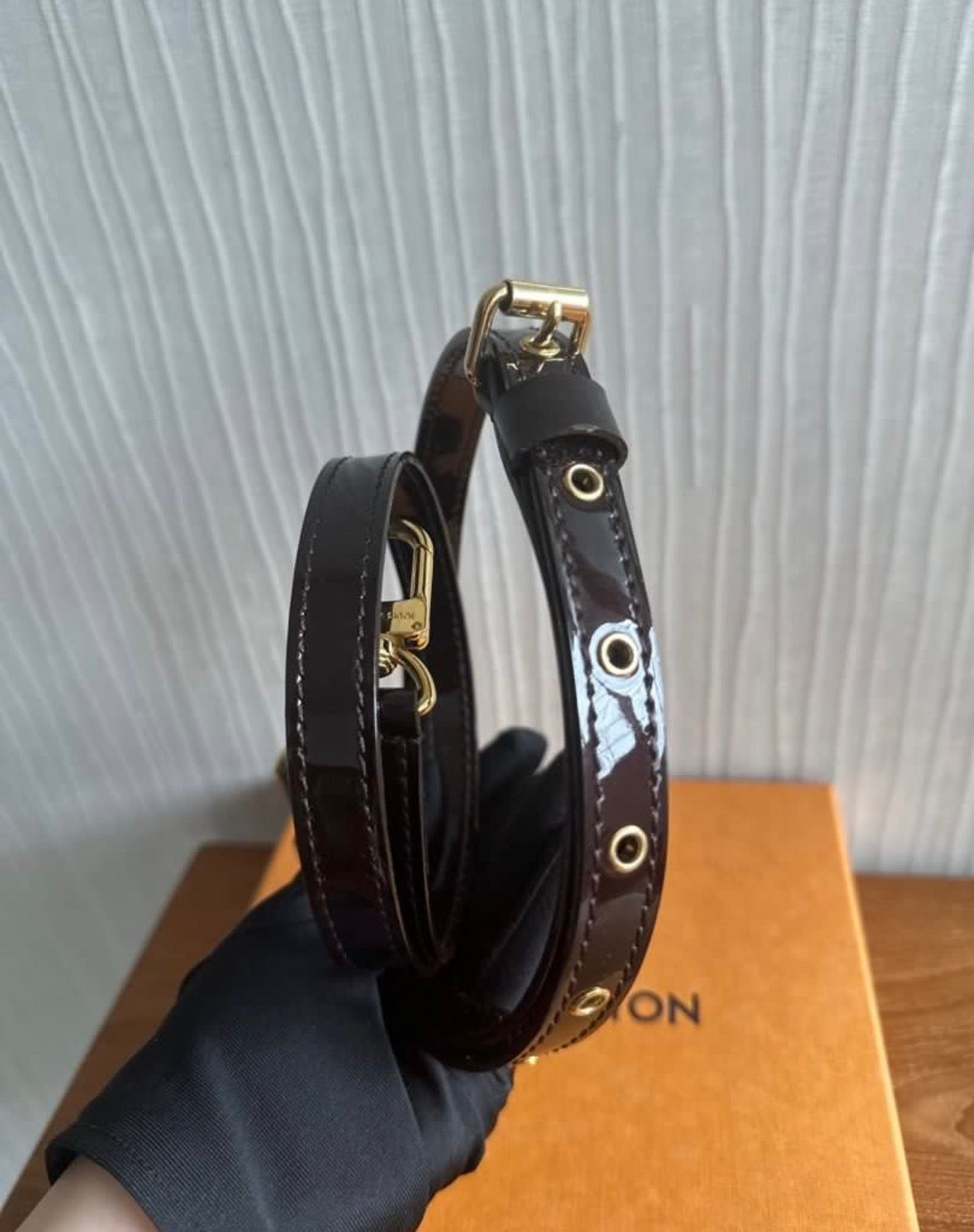 Louis Vuitton Adjustable Bandouliere Shoulder Bag Strap with Hook