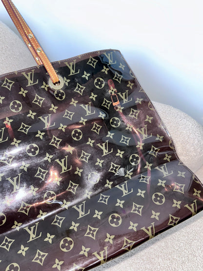 Rare Louis Vuitton PVC Monogram Large Beach Tote Bag