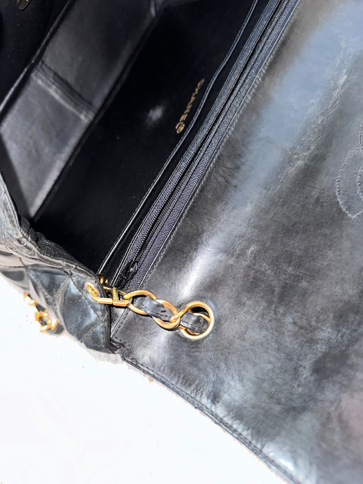 Chanel Timeless Classic Quilted Single Flap Bag Black