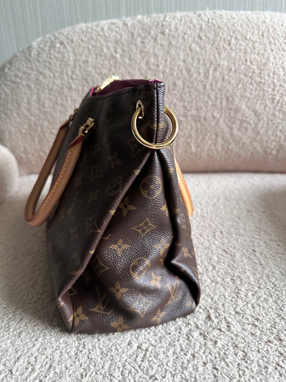 Louis Vuitton Monogram Pallas MM Tote Bag - Rose Fuchsia
