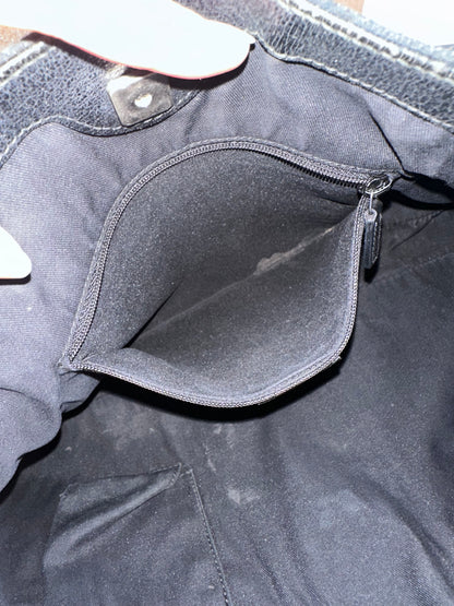 Gucci Black GG Hobo Shoulder Bag