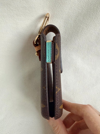 Louis Vuitton Monogram Phone Earpods Holder / Bag Charm / Key Chain