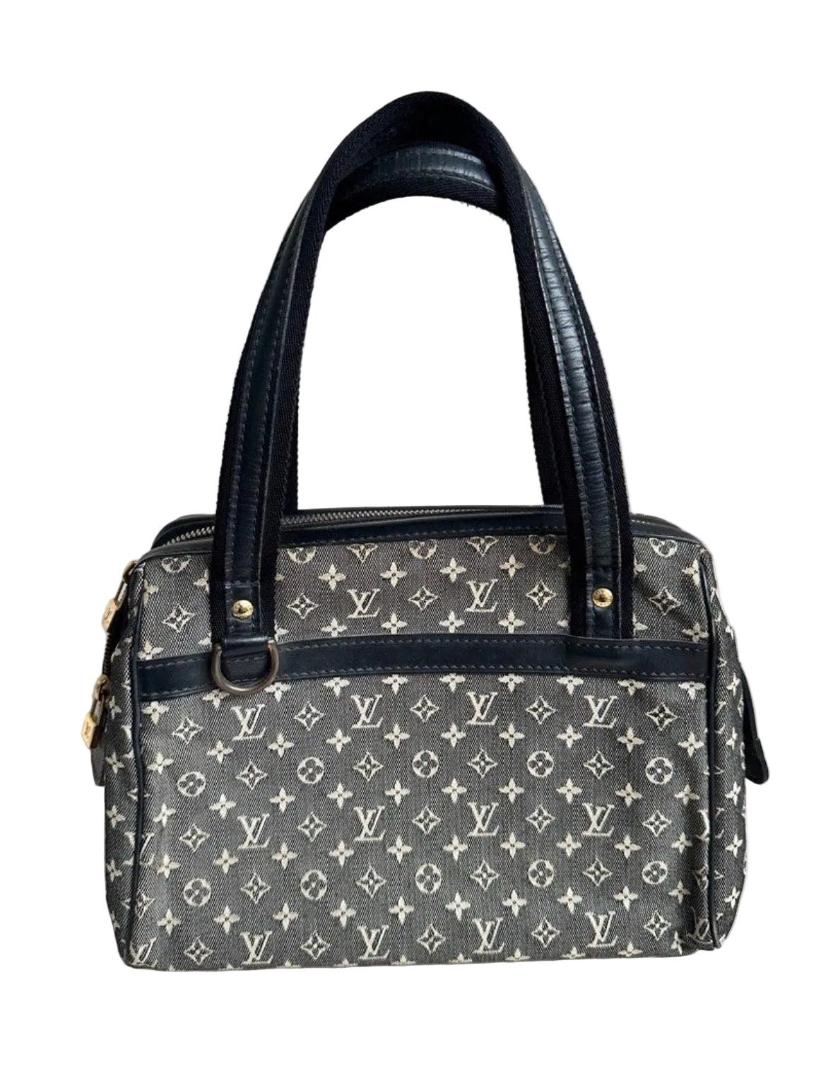 Louis Vuitton Denim Mini Lin Josephine Boston Bag PM