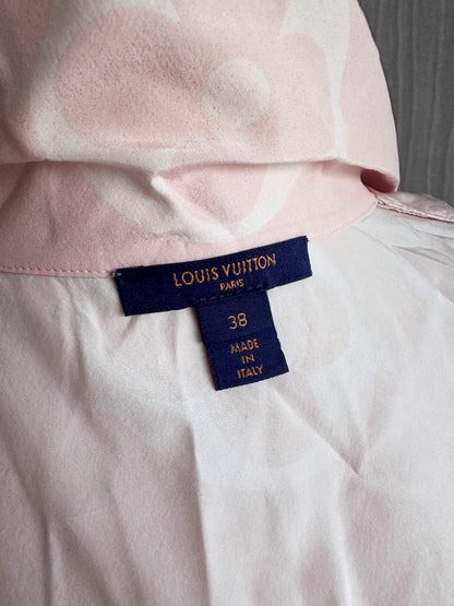 Louis Vuitton 2025 Silk Pink Ombre Pyjamas Shirt Top