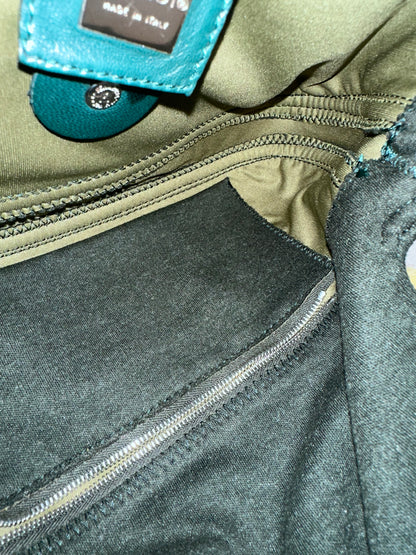 Fendi Tiffany Blue Buckle Baguette