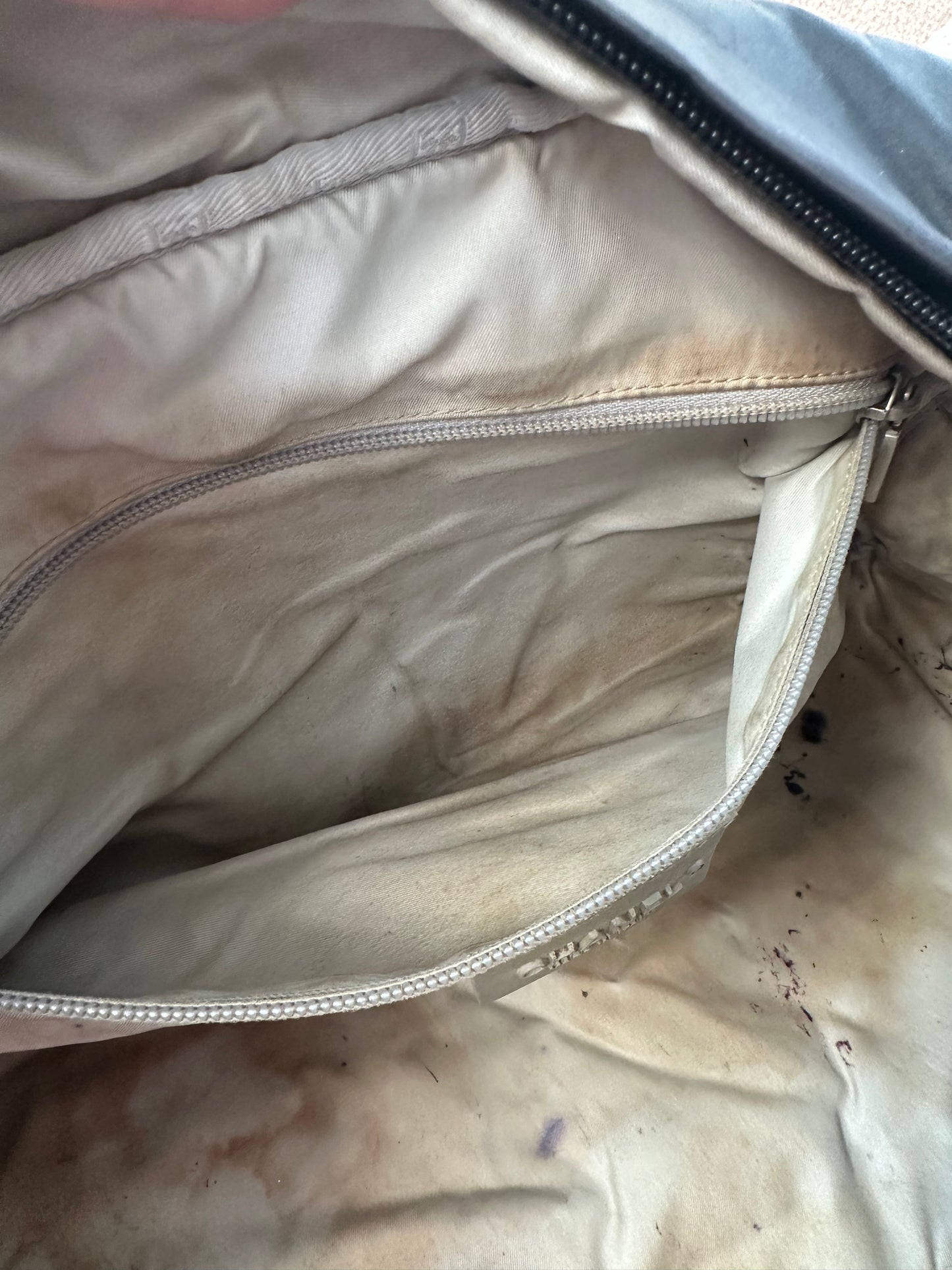 Rare Chanel 2005-2006 Black Nylon Sport Line Travel Bag