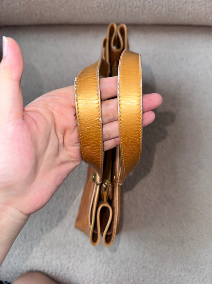 Christian Dior Orange Iridescent Trotter Jeans Pocket Shoulder Bag