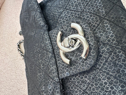 Chanel Sequins Maxi Classic Flap Bag