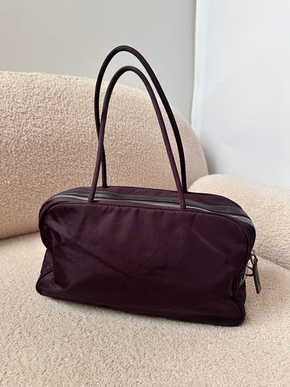 Prada Re-Nylon Cargo Multi Pocket Boston Shoulder Bag