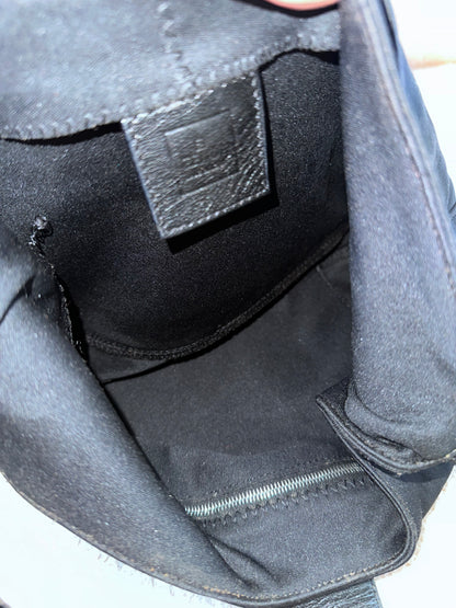 Fendi FF Baguette Hobo Black