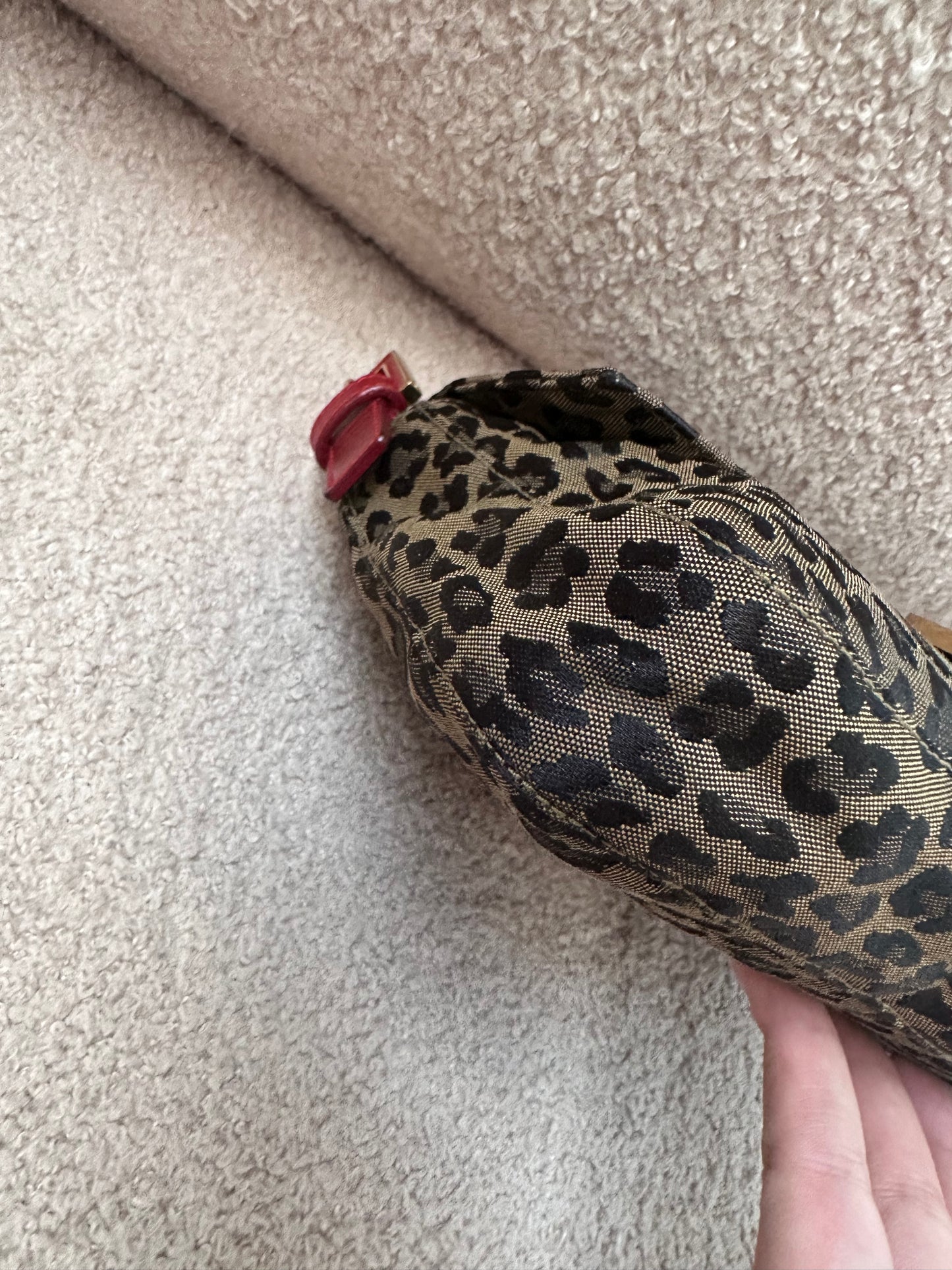 ULTRA RARE Fendi Leopard Cheetah Print Baguette