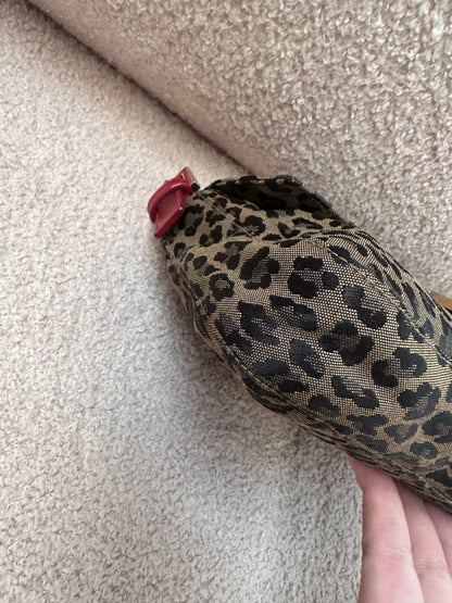 ULTRA RARE Fendi Leopard Cheetah Print Baguette